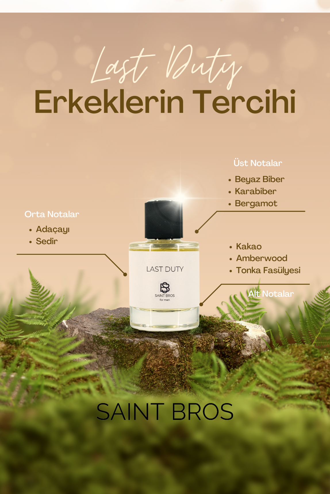 Saint Bros Last Duty Erkek Parfüm EDP 50 mL